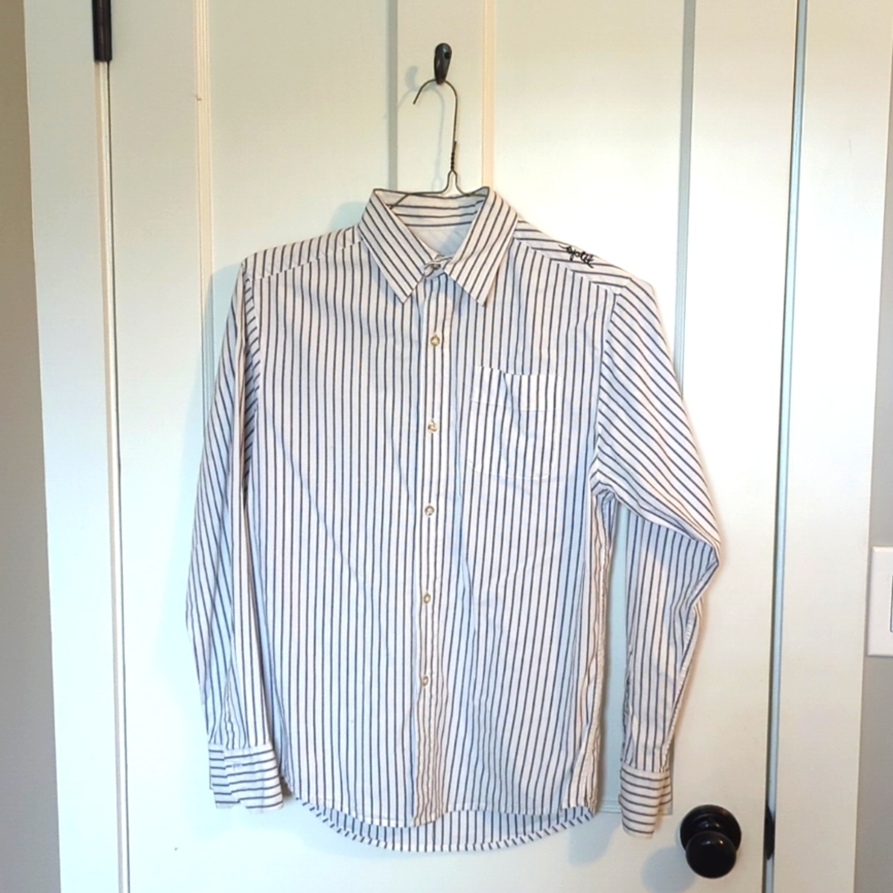 Mens Button Down Dress Shirt